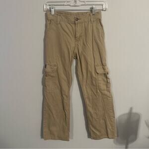 Wrangler Boys Cargo Khakis Pants Size 10 Slim